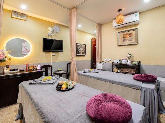 Hanoi Rose Flower Hotel & Spa Bagian luar foto