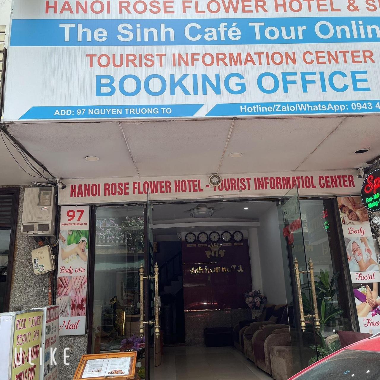 Hanoi Rose Flower Hotel & Spa Bagian luar foto