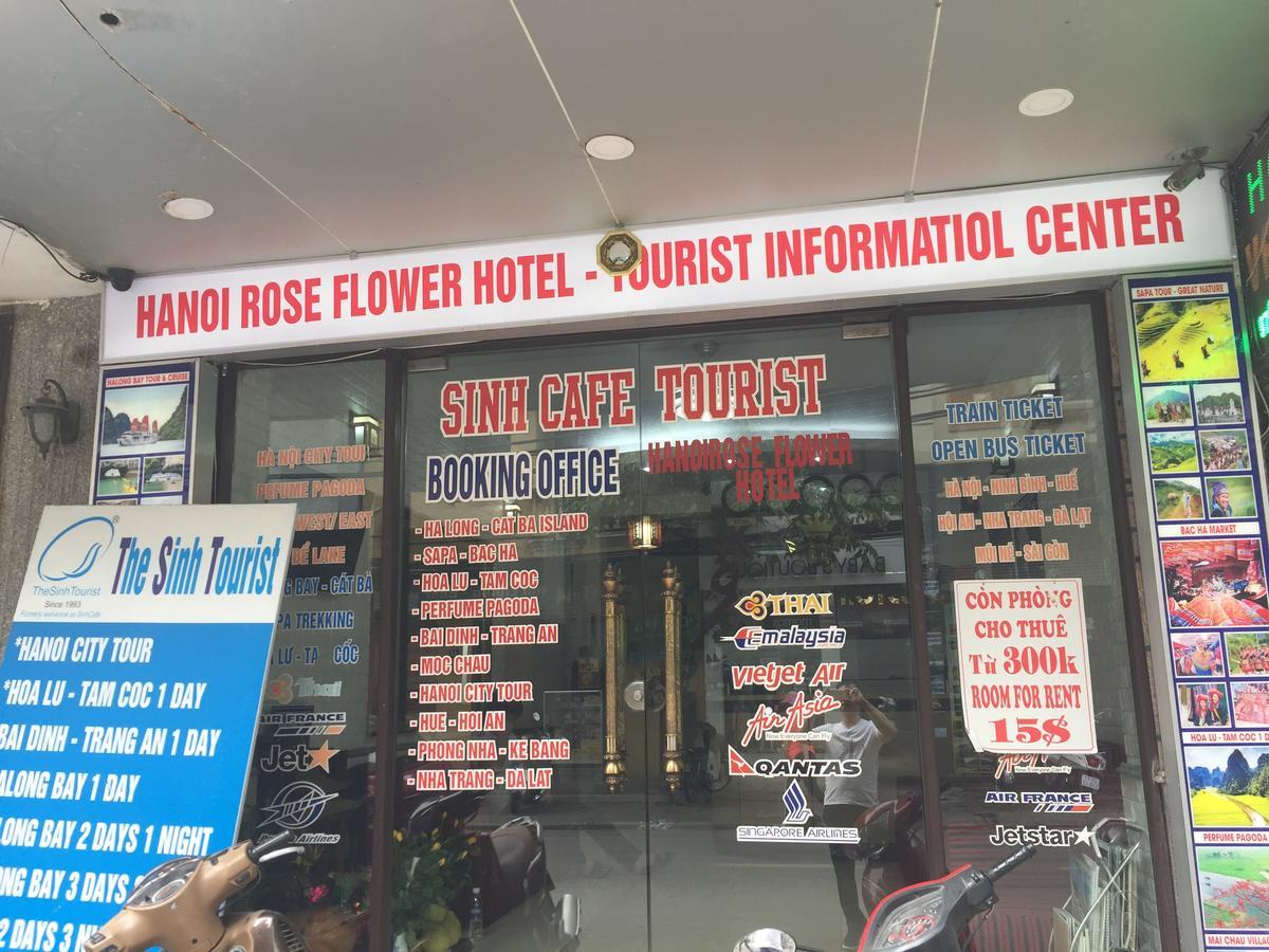Hanoi Rose Flower Hotel & Spa Bagian luar foto